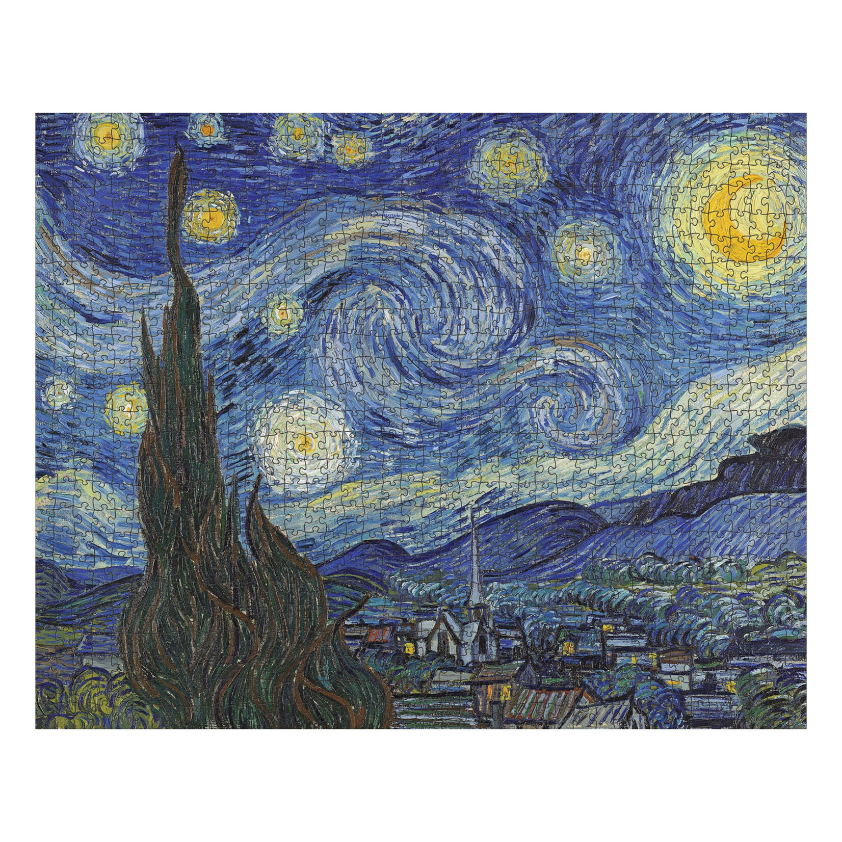 Pomegranate Jigsaw Puzzle - The Starry Night by Vincent van Gogh (1000-Piece)