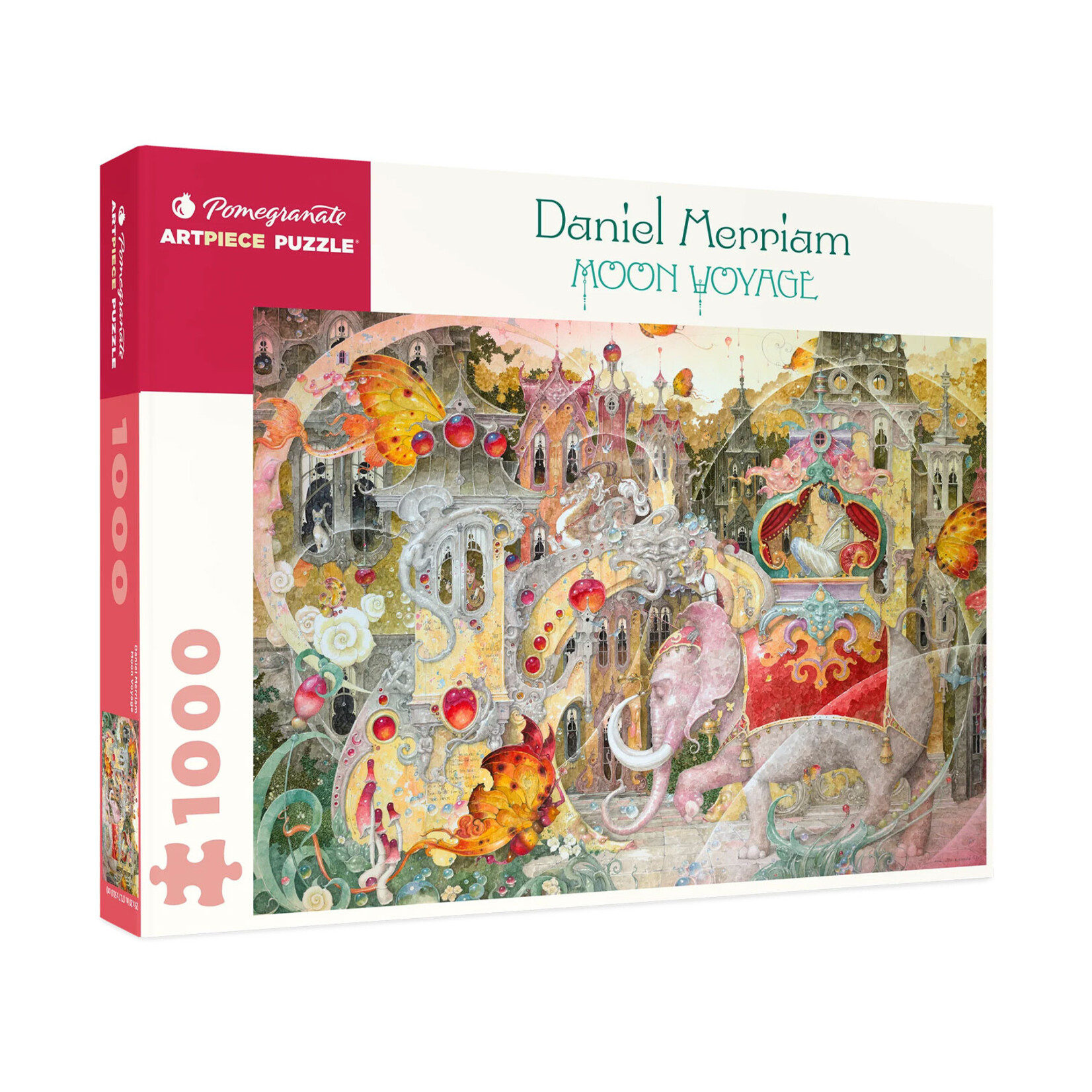 Pomegranate Jigsaw Puzzle - Moon Voyage by Daniel Merriam (1000-Piece)