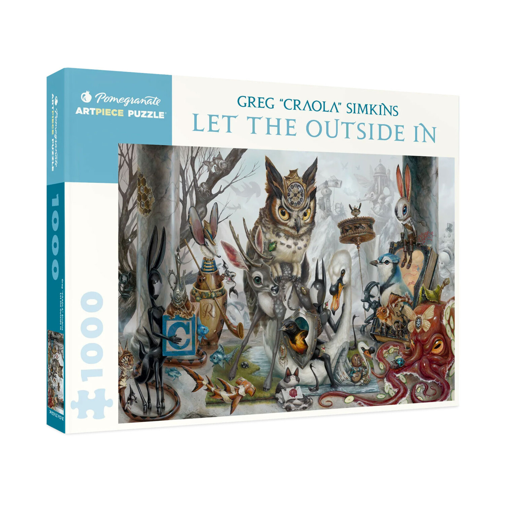 Pomegranate Jigsaw Puzzle - Let the Outside In by Greg Simkins (1000-Piece)