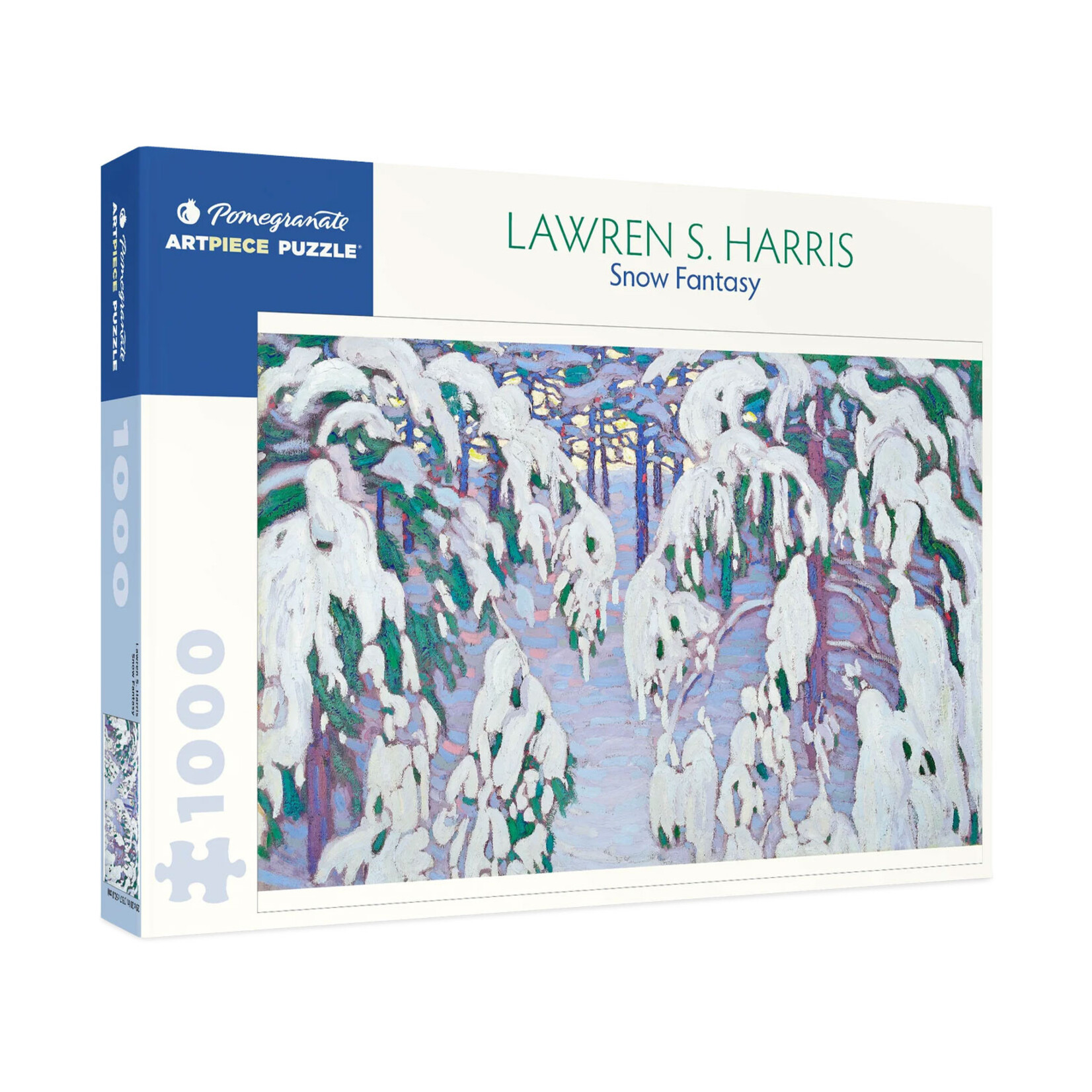 Pomegranate Jigsaw Puzzle - Snow Fantasy by Lawren S. Harris (1000-Piece)