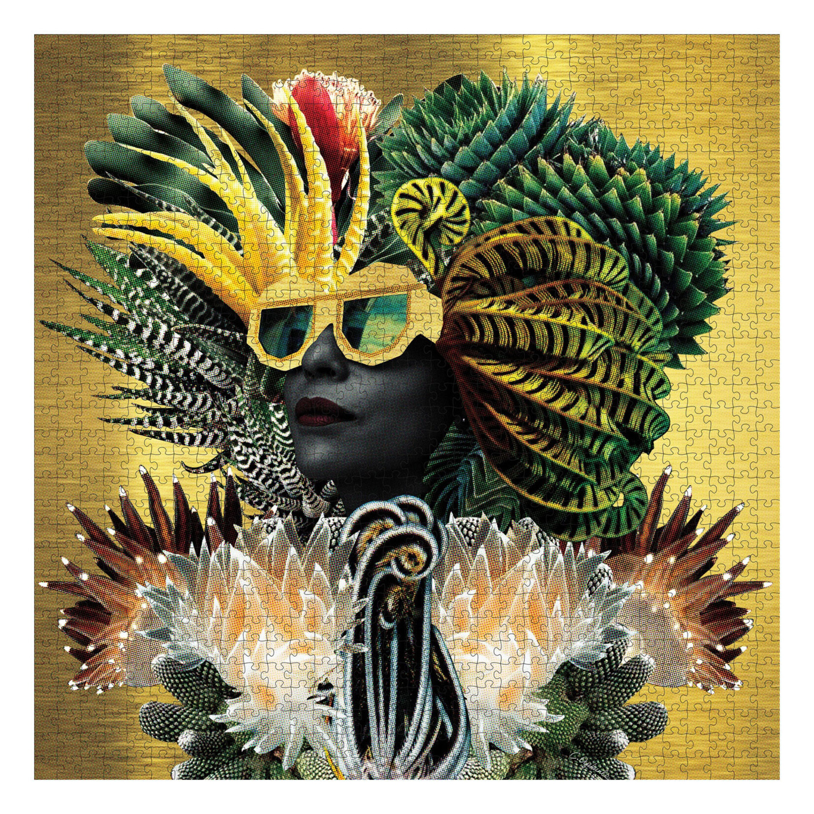 Pomegranate Jigsaw Puzzle - In Plain Sight by Lolita Lorenzo (1000-Piece)