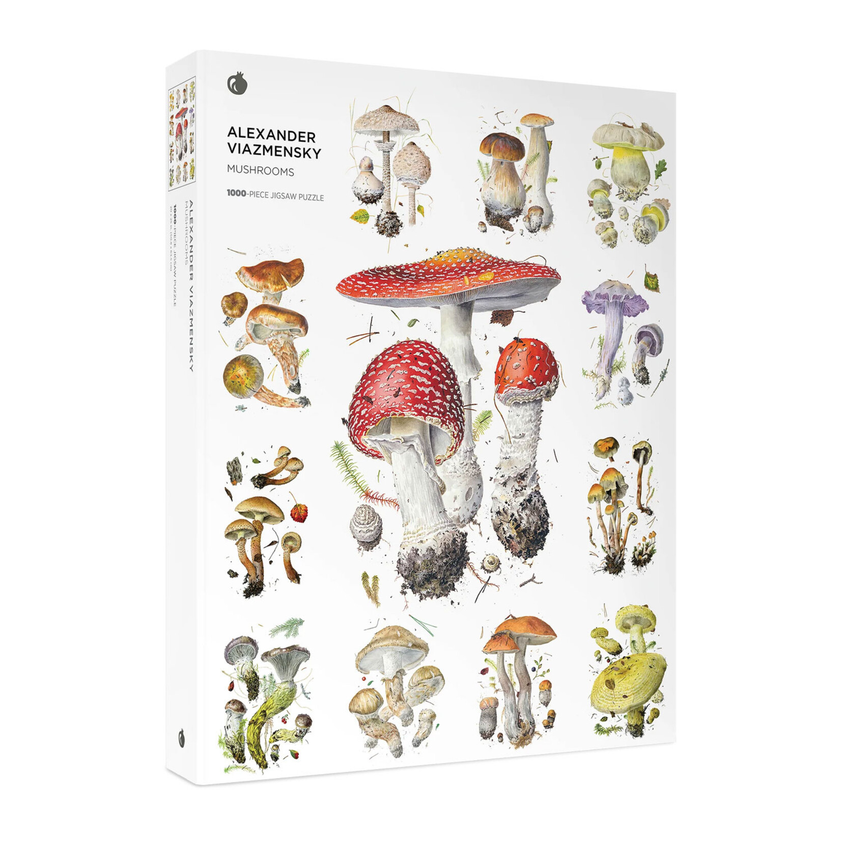 Pomegranate Jigsaw Puzzle - Mushrooms by Alexander Viazmensky (1000-Piece)