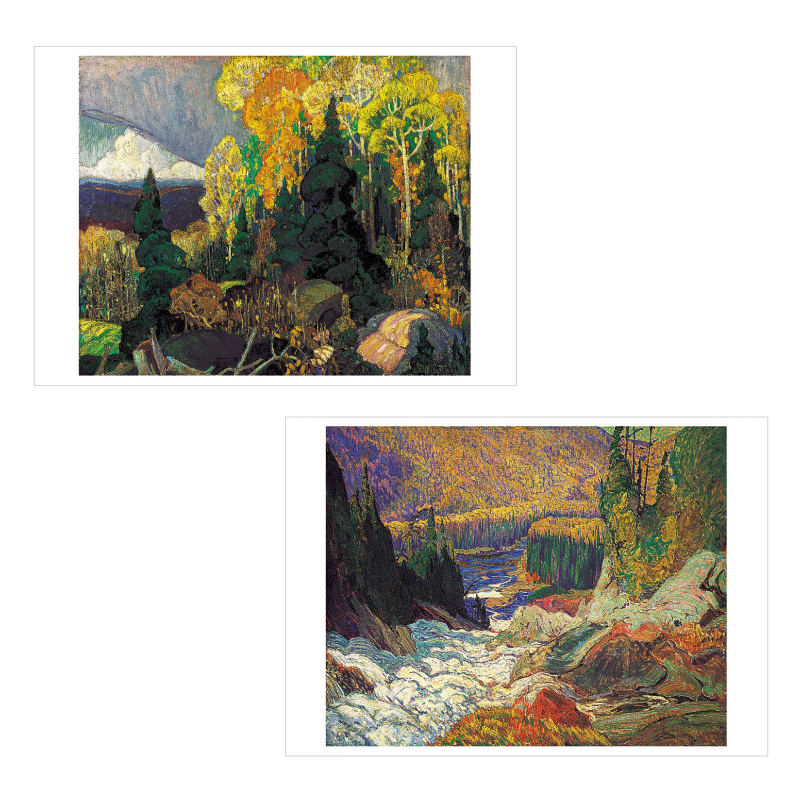 Pomegranate Boxed Notecards - The Group of Seven (20 Assorted Cards)