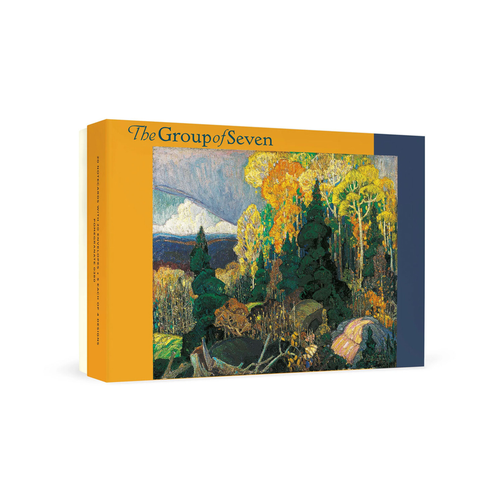 Pomegranate Boxed Notecards - The Group of Seven (20 Assorted Cards)