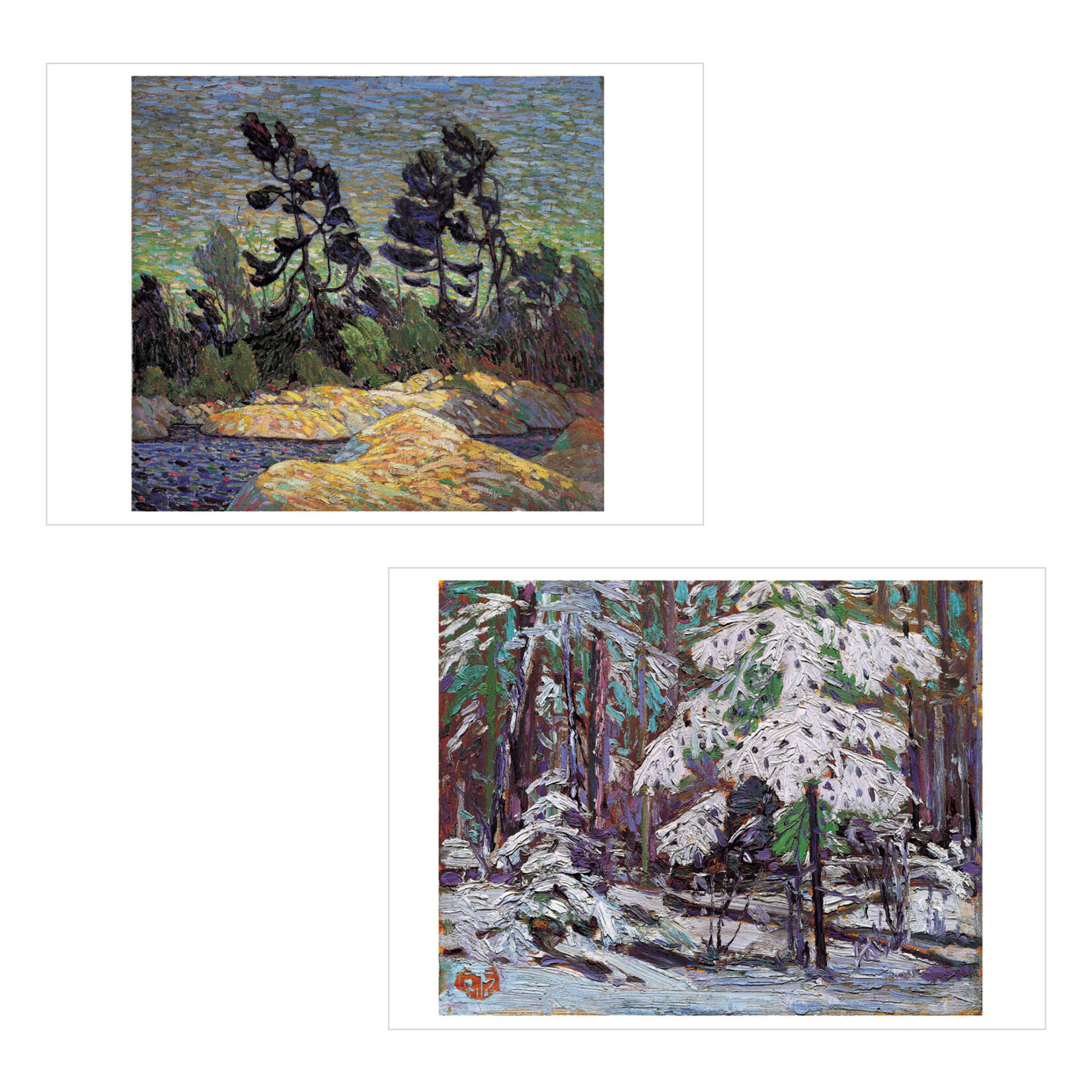 Pomegranate Boxed Notecards - Tom Thomson (20 Assorted Cards)