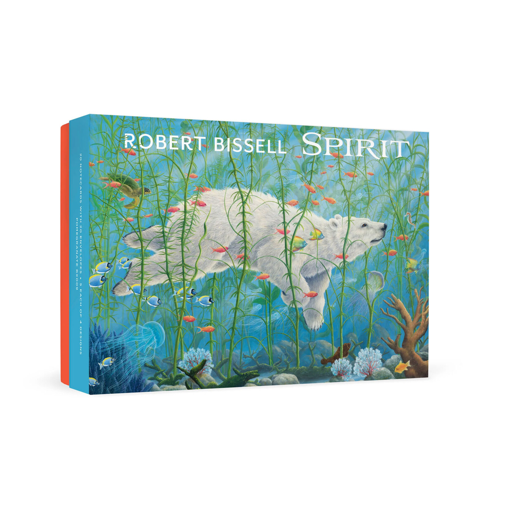 Pomegranate Boxed Notecards - Spirit by Robert Bissell (20 Assorted Cards)