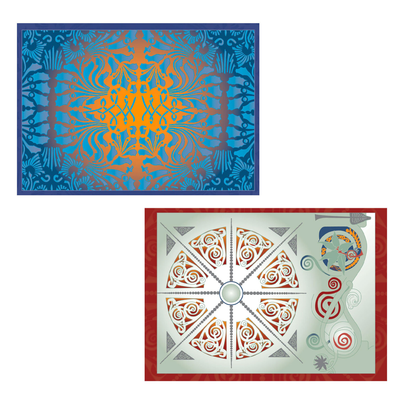 Pomegranate Boxed Notecards - Ornamental by Louis Sullivan (20 Assorted Cards)