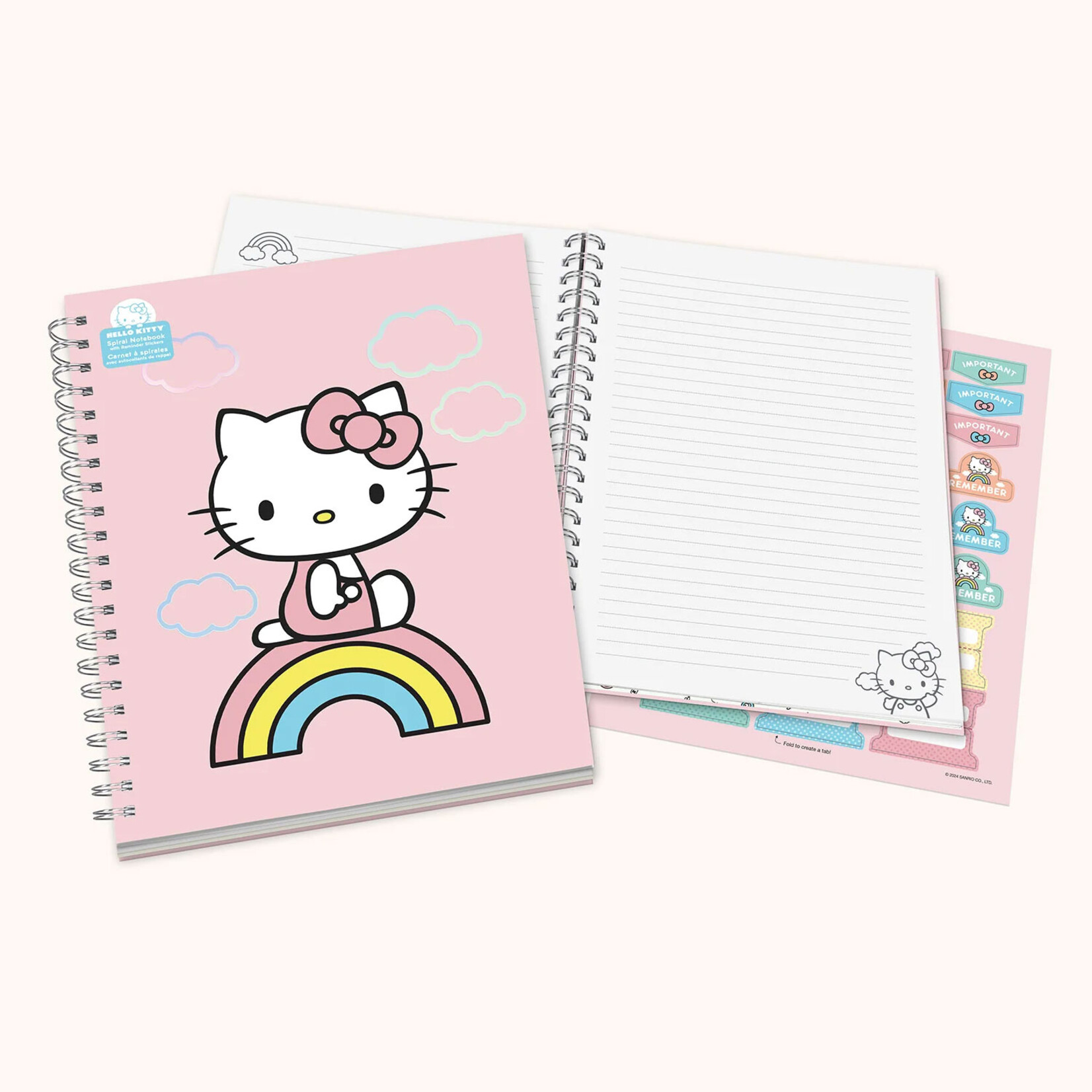Hello Kitty Spiral Notebooks
