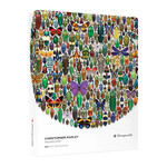 Pomegranate Circular Jigsaw Puzzle - Macrocosm by Christopher Marley (500-Piece)