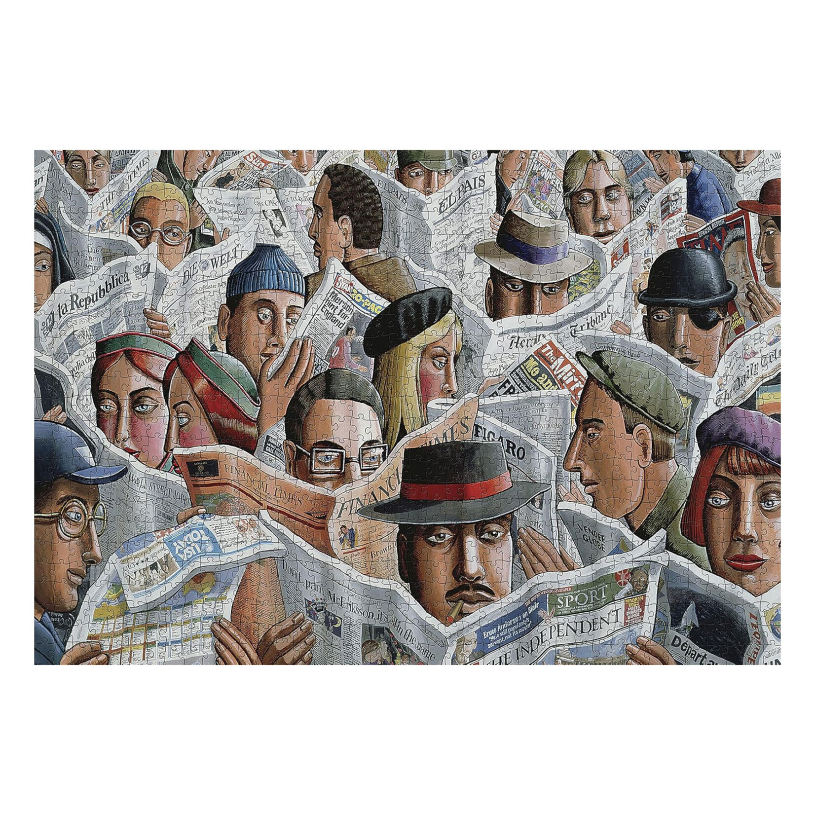 Pomegranate Jigsaw Puzzle - Tuesday by PJ Crook (1000-Piece)