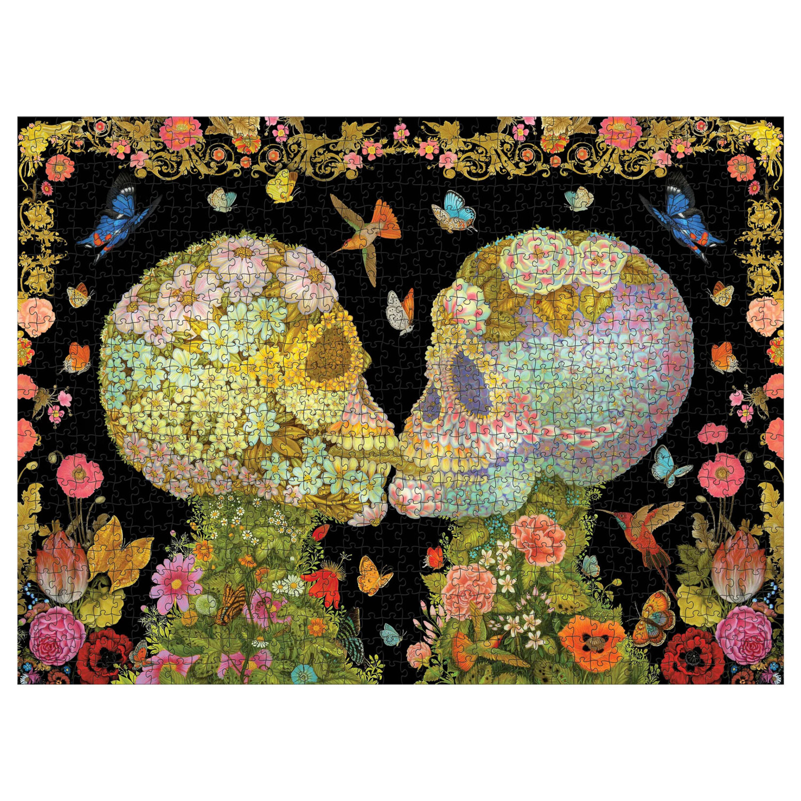 Pomegranate Jigsaw Puzzle - The Ecstatic Kiss of Spring by Tino Rodriguez and Virgo Paraiso (1000-Piece)