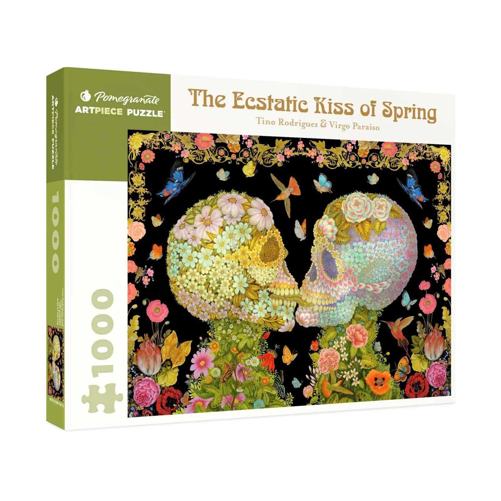 Pomegranate Jigsaw Puzzle - The Ecstatic Kiss of Spring by Tino Rodriguez and Virgo Paraiso (1000-Piece)