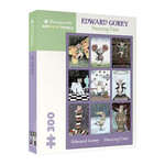 Pomegranate Jigsaw Puzzle Dancing Cats by Edward Gorey (300-Piece)