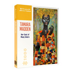 Pomegranate Jigsaw Puzzle - Her Coat of Many Colors by Tamara Madden (1000-Piece)