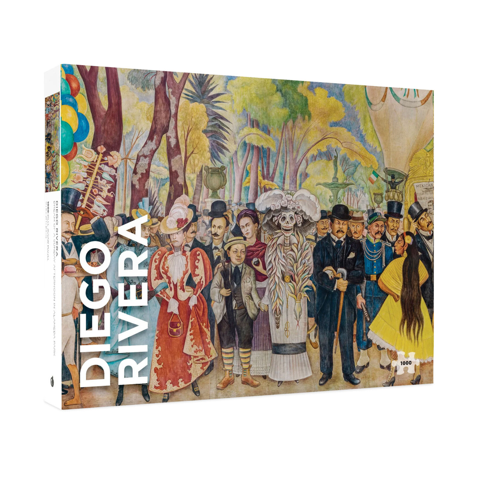 Pomegranate Jigsaw Puzzle - Dream of a Sunday Afternoon in Alameda Park by Diego Rivera (1000-Piece)