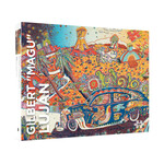 Pomegranate Jigsaw Puzzle - Cruising Turtle Island by Gilbert “Magu” Luján (1000-Piece)