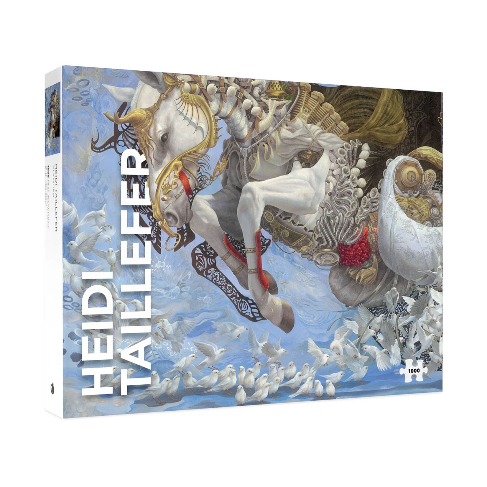 Pomegranate Jigsaw Puzzle - Silkworm by Heidi Taillefer (1000-Piece)