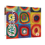 Pomegranate Jigsaw Puzzle - Squares with Concentric Rings by Wassily Kandinsky (500-Piece)