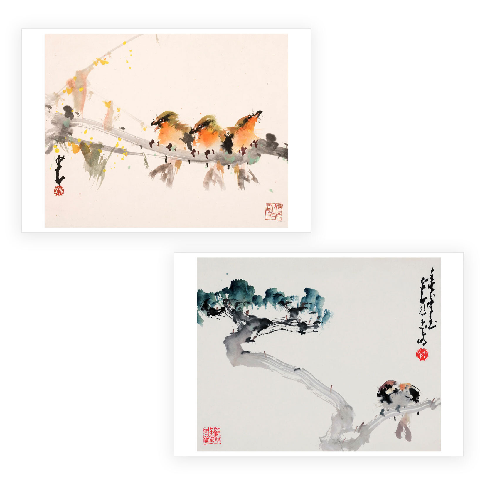 Pomegranate Boxed Notecards - Chao Shao-an: Chinese Master (20 Assorted Cards)