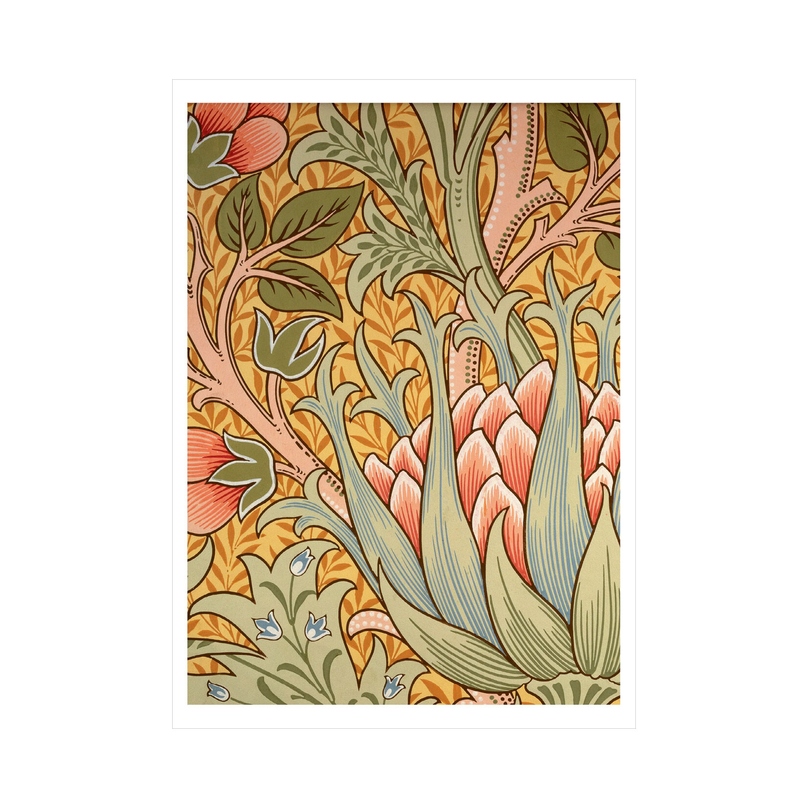 Pomegranate Postcard Book - William Morris: Arts and Crafts Designs (30 Postcards)