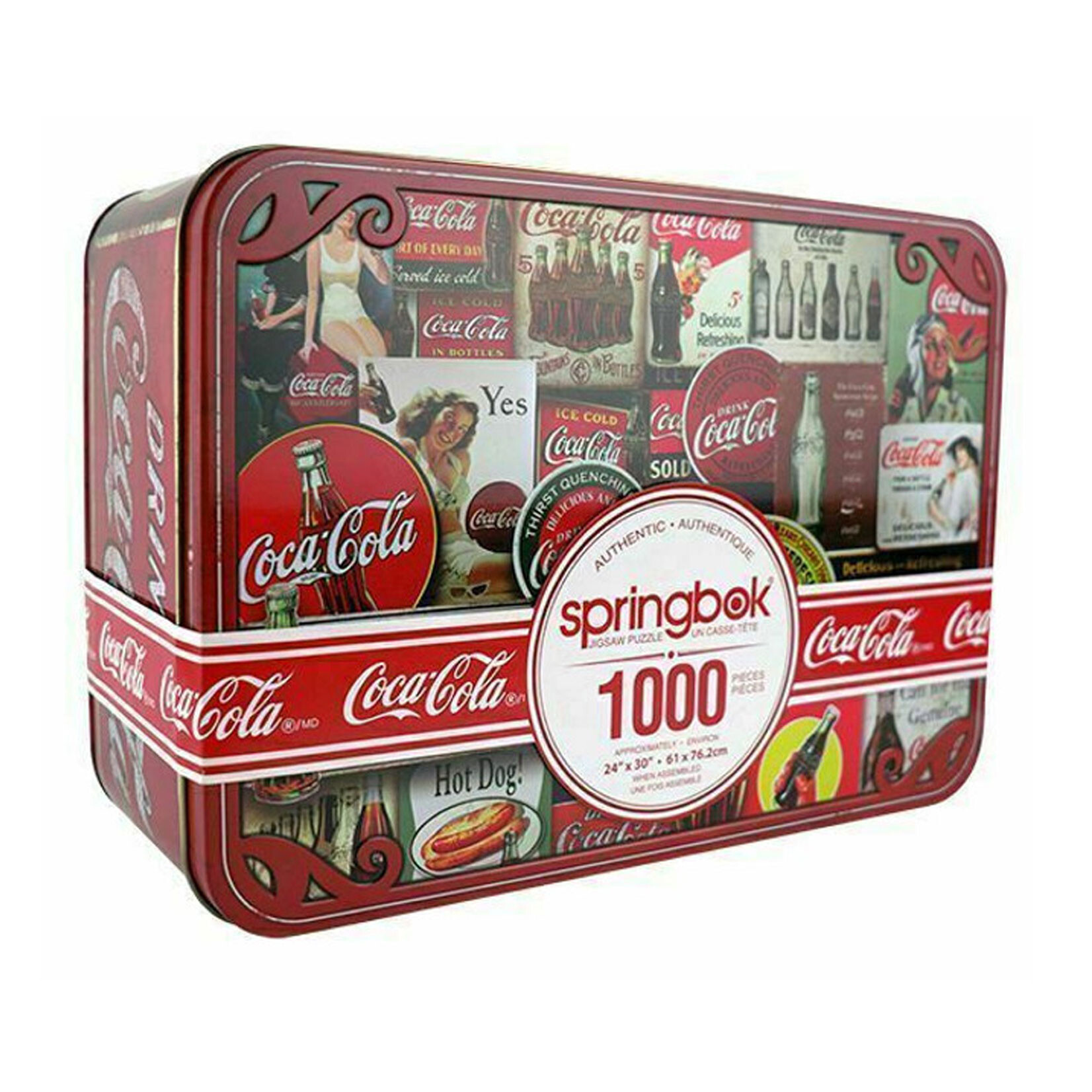 Jigsaw Puzzle - Coca-Cola Tin (1000-Piece)