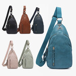 Jen & Co. Nikki Dual Compartment Sling Bag - Assorted Colours