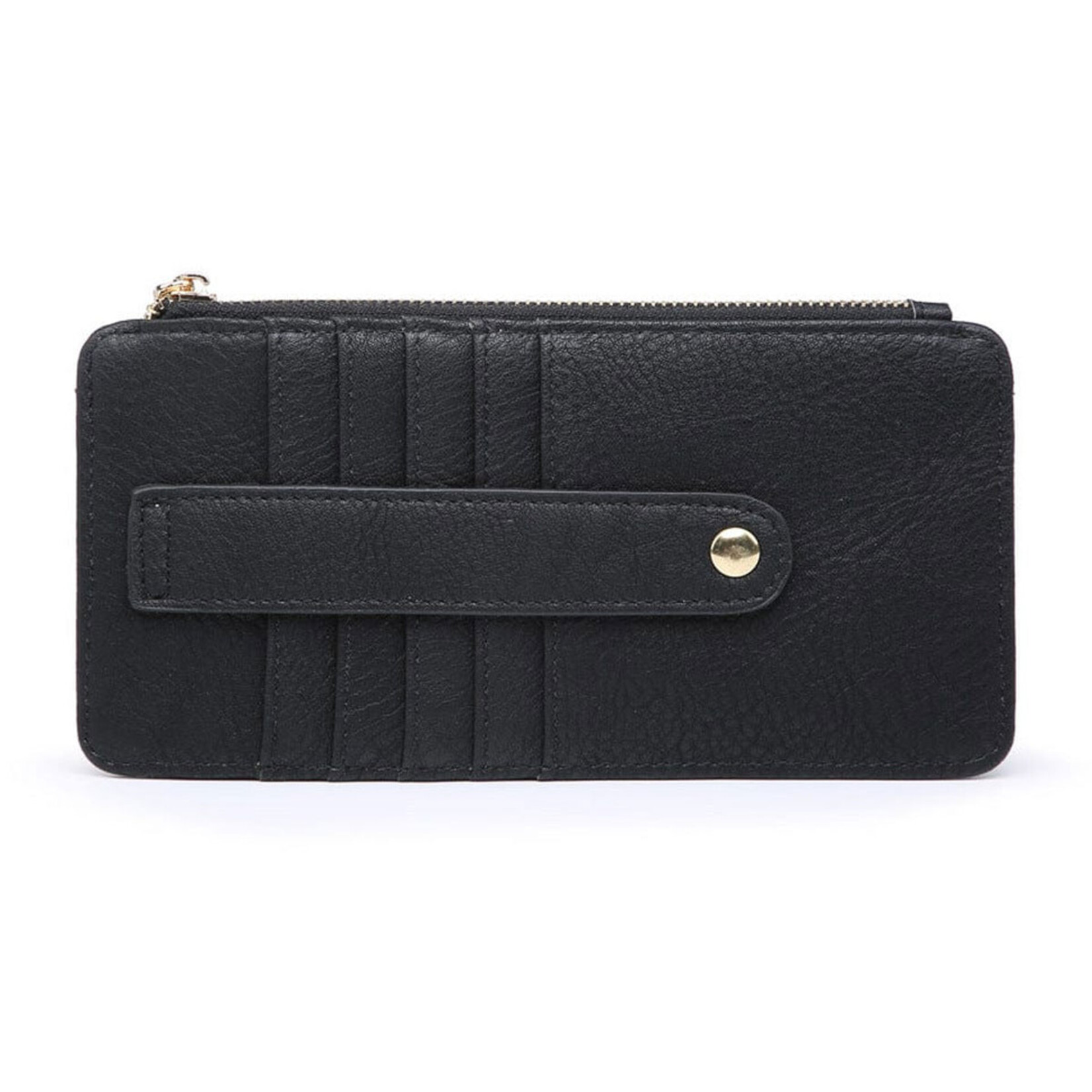 Jen & Co. Saige Slim Vegan Wallet - Assorted Colours