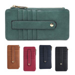 Jen & Co. Saige Slim Vegan Wallet - Assorted Colours
