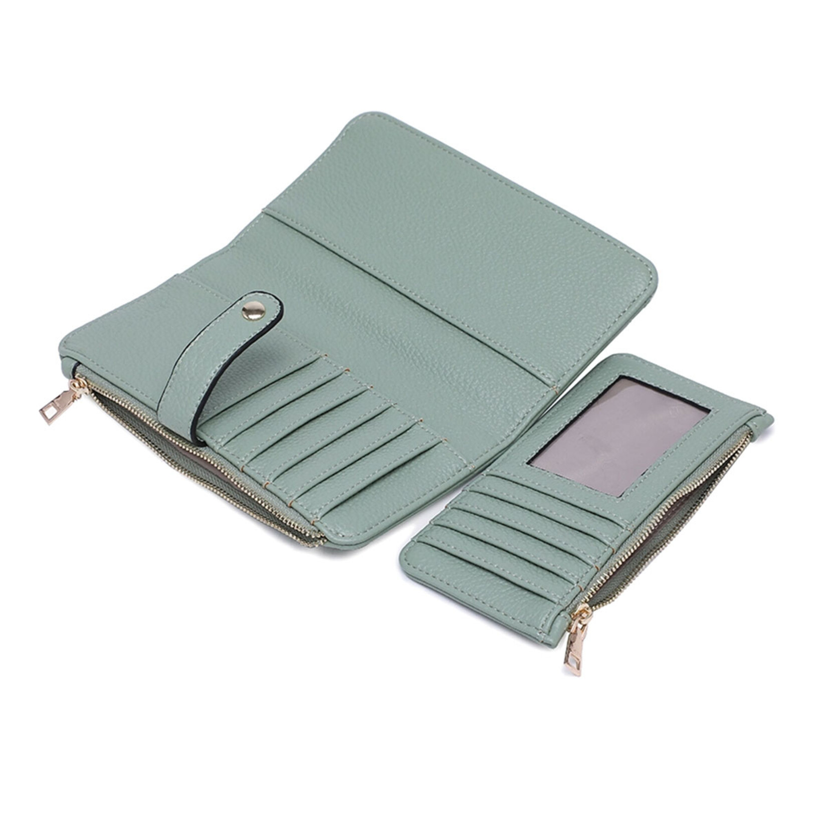 Jen & Co. Macy Snap Wallet with Removable Cardholder - Assorted Colours