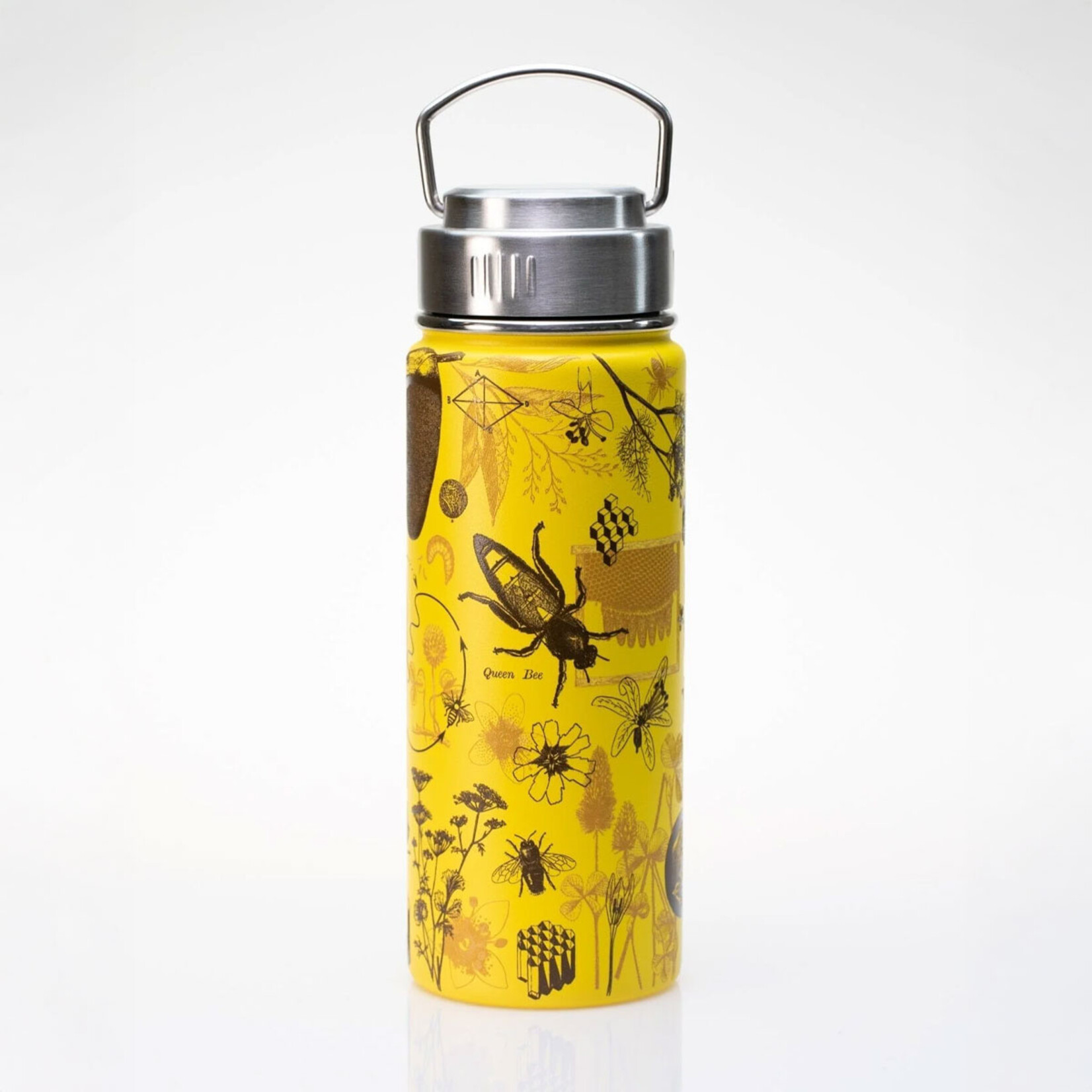 Cognitive Surplus Stainless Steel Bottle - Honey Bee (18oz / 32oz)