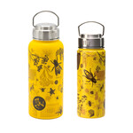 Cognitive Surplus Stainless Steel Bottle - Honey Bee (18oz / 32oz)