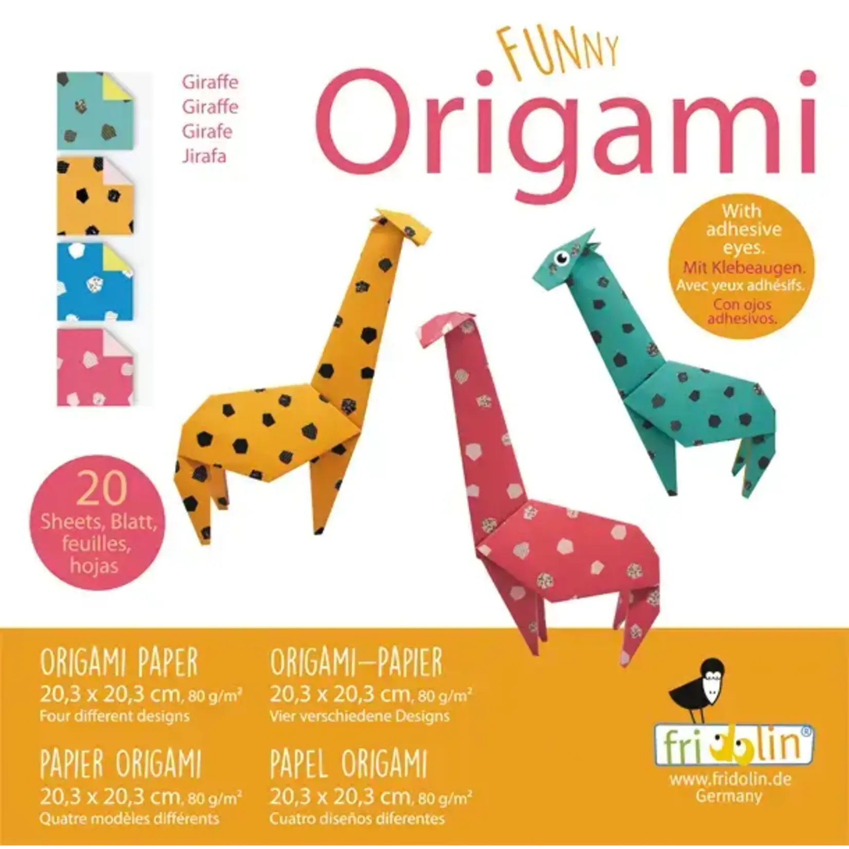 Origami Pack - Assorted Styles (8 x 8")