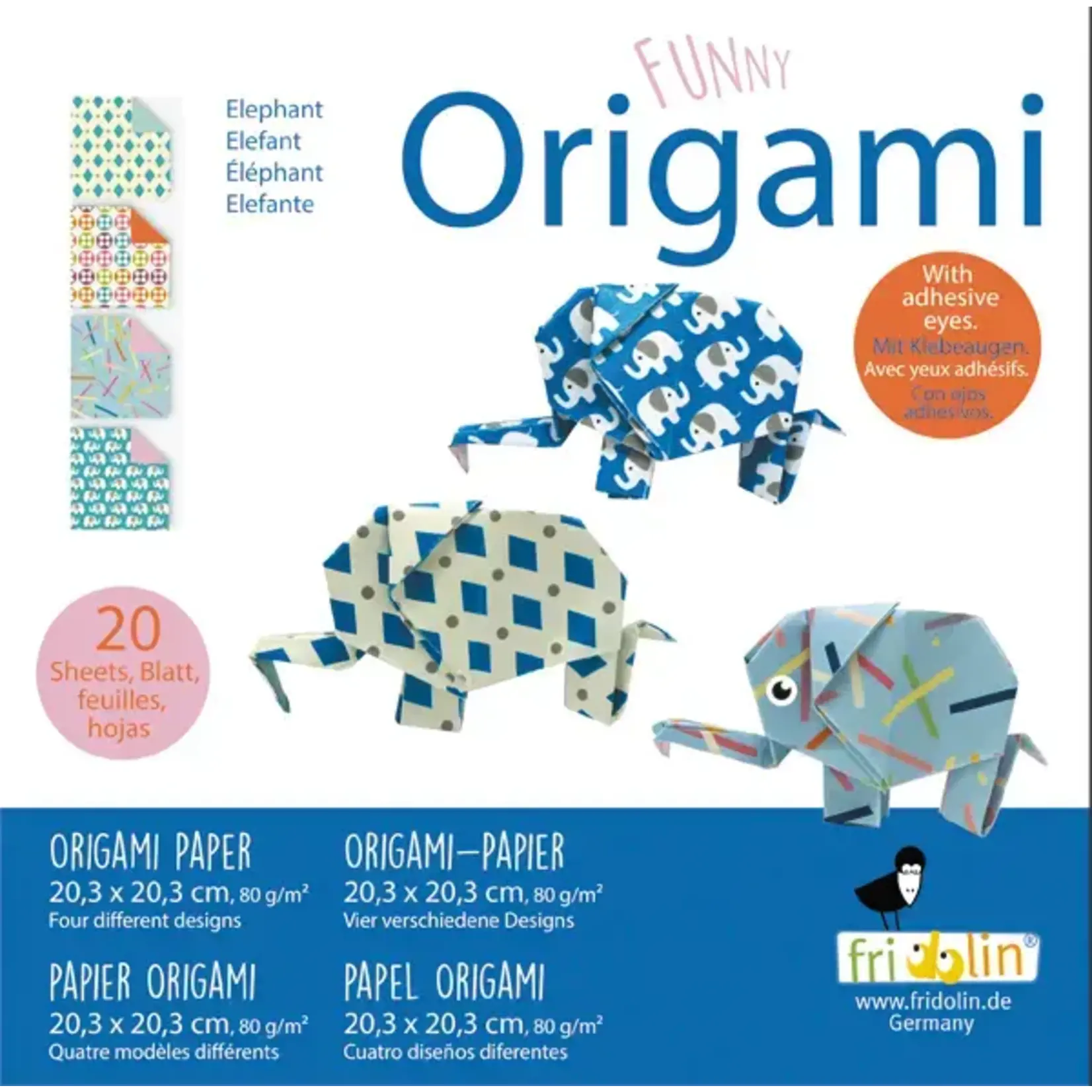 Origami Pack - Assorted Styles (8 x 8")