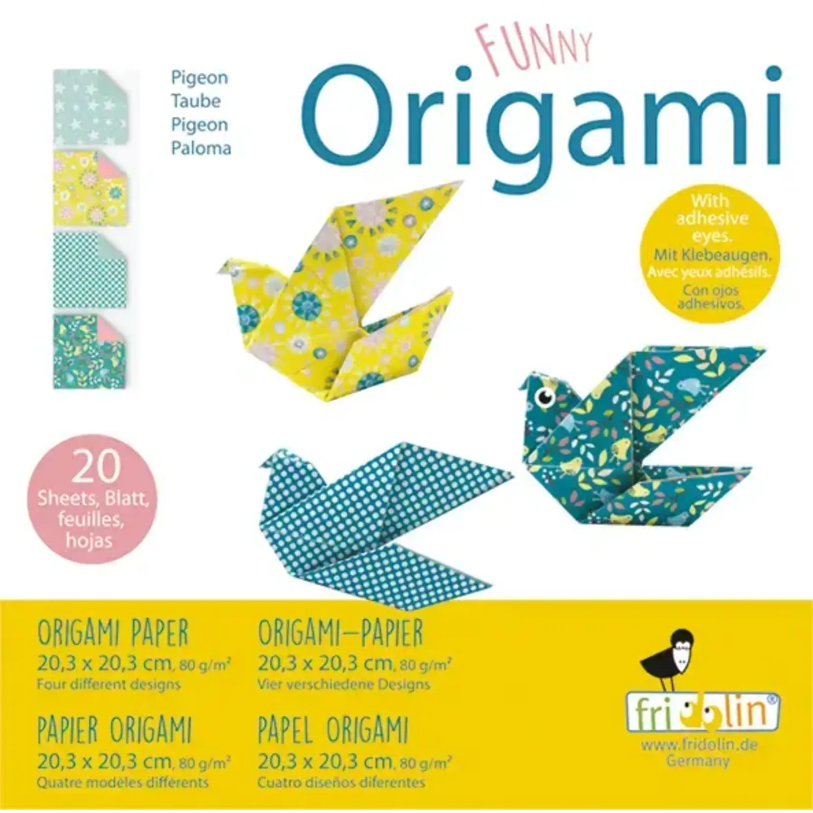Origami Pack - Assorted Styles (8 x 8")