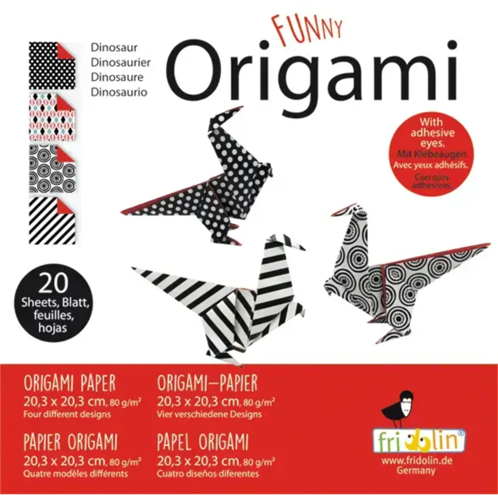 Origami Pack - Assorted Styles (8 x 8")