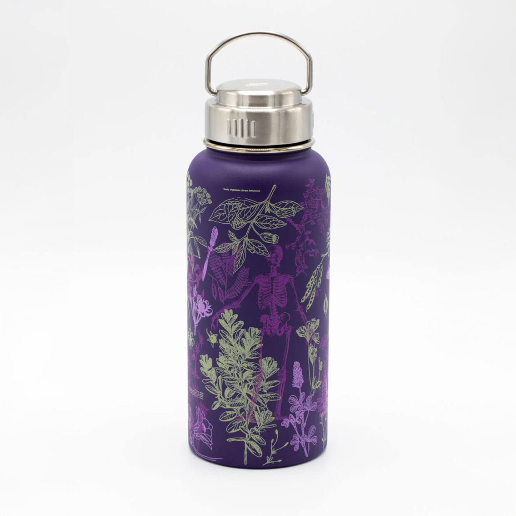 Cognitive Surplus Stainless Steel Bottle - Poisonous Plants (18oz / 32oz)
