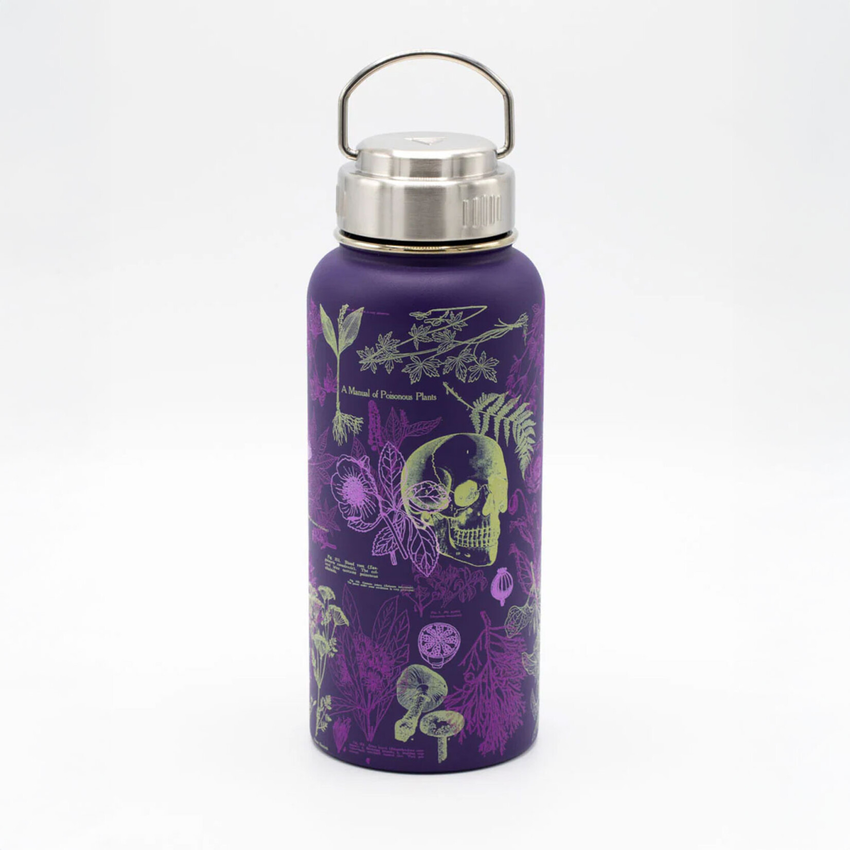 Cognitive Surplus Stainless Steel Bottle - Poisonous Plants (18oz / 32oz)