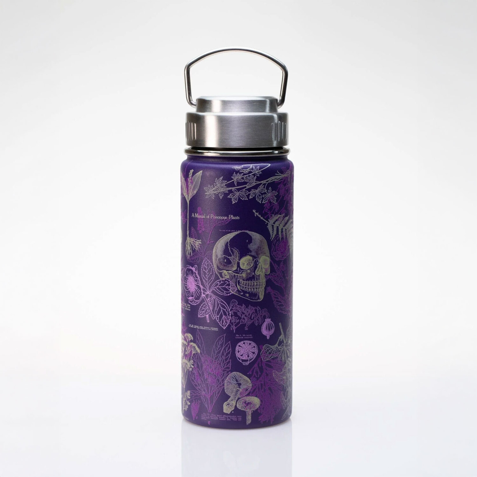 Cognitive Surplus Stainless Steel Bottle - Poisonous Plants (18oz / 32oz)