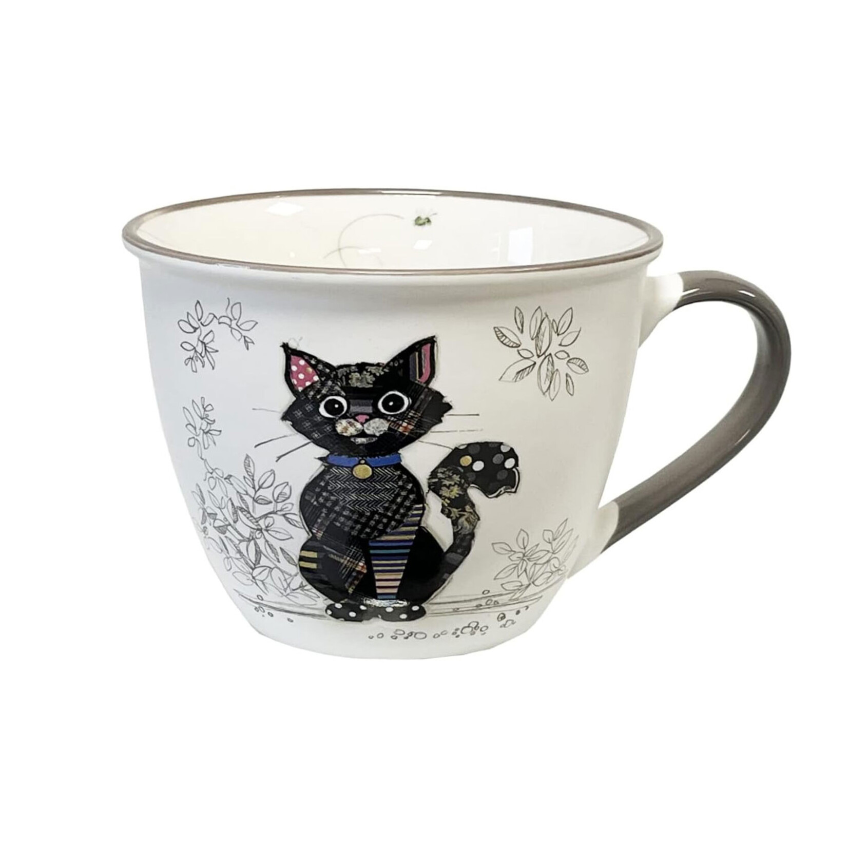 Bug Art Bowl with Handle - Kasper Kitten