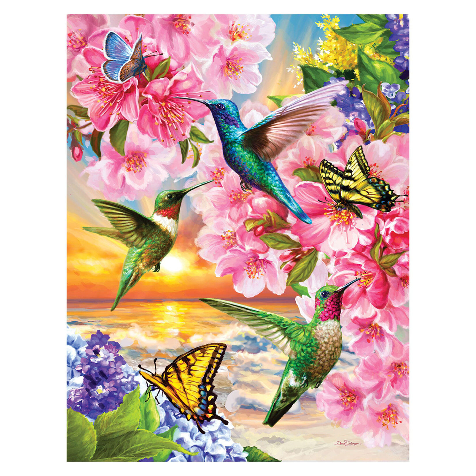 Jigsaw Puzzle - Hummingbirds (500-Piece)