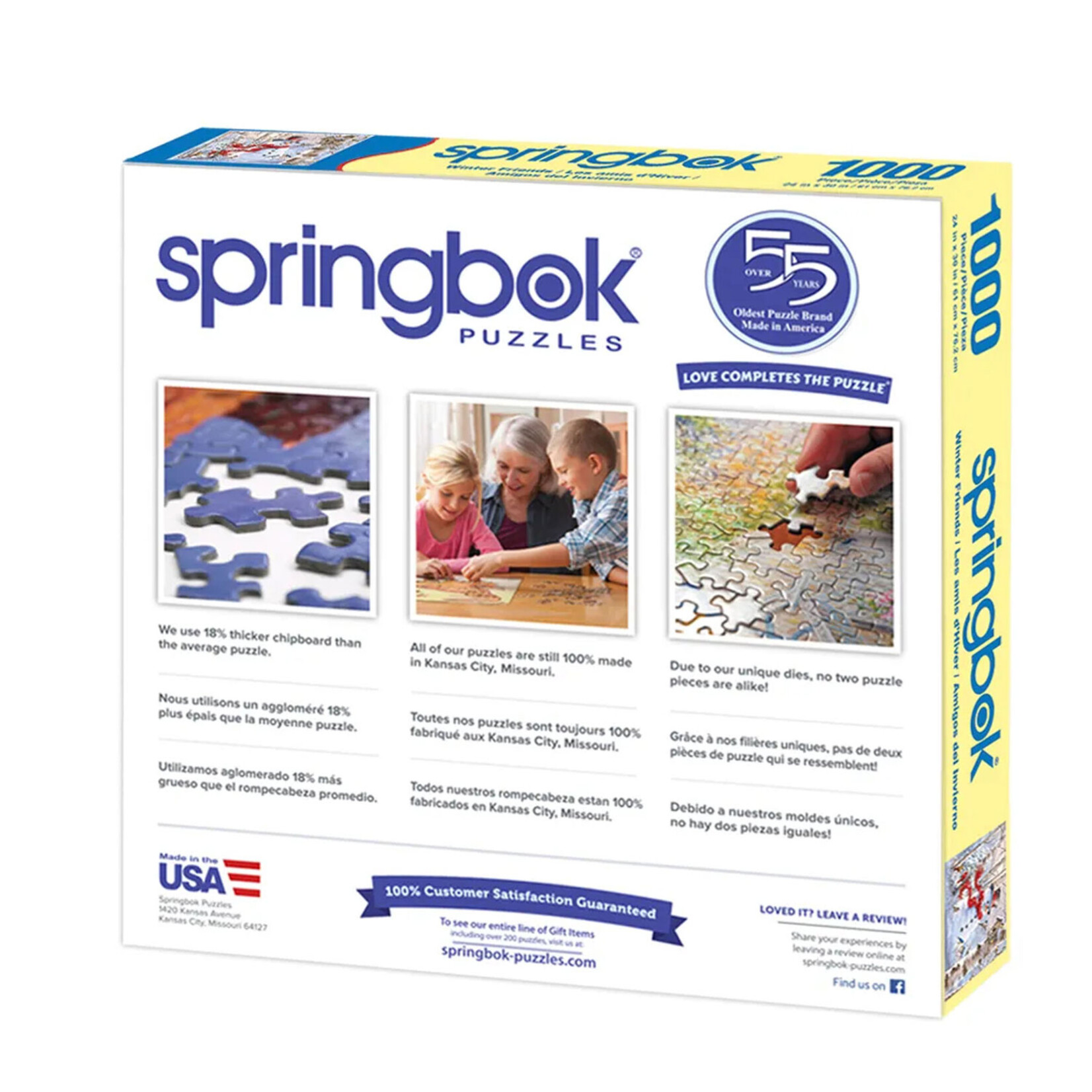 Jigsaw Puzzle - Winter Friends (1000-Piece)