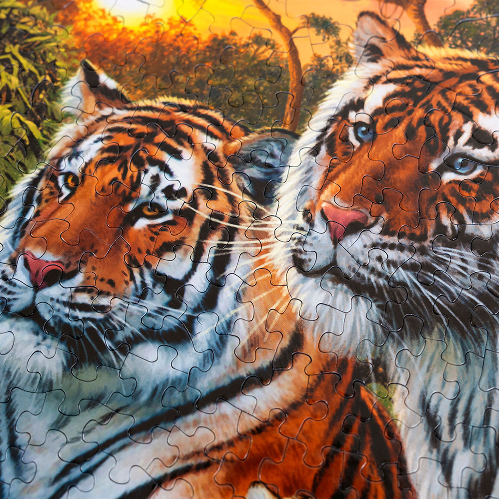 Springbok Jigsaw Puzzle - Hidden Tigers (400-Piece)