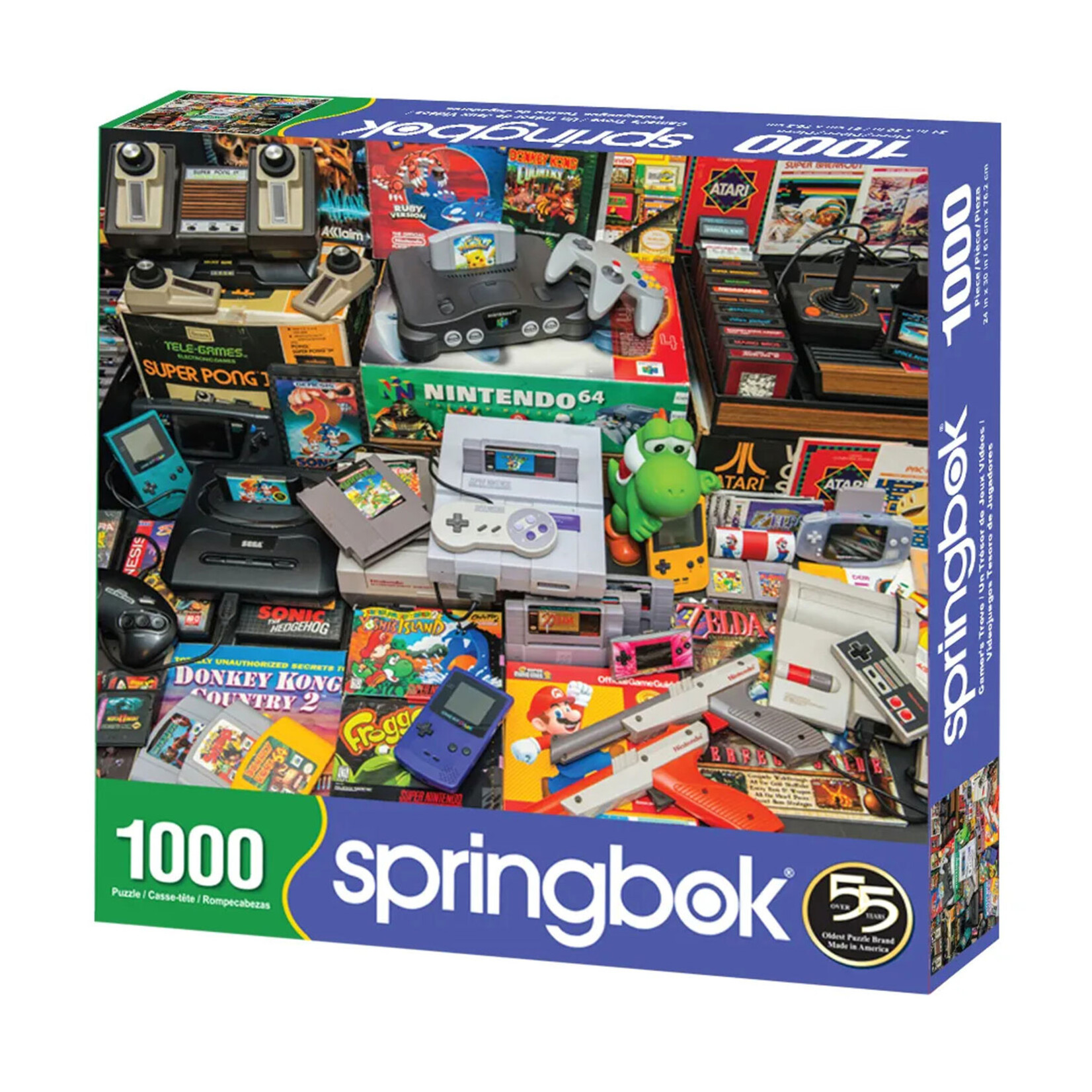 Springbok Jigsaw Puzzle - Gamer's Trove (1000-Piece)