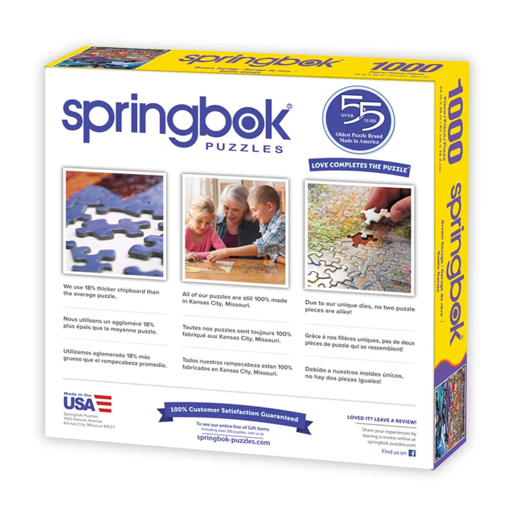 Springbok Jigsaw Puzzle - Dream Garage (1000-Piece)