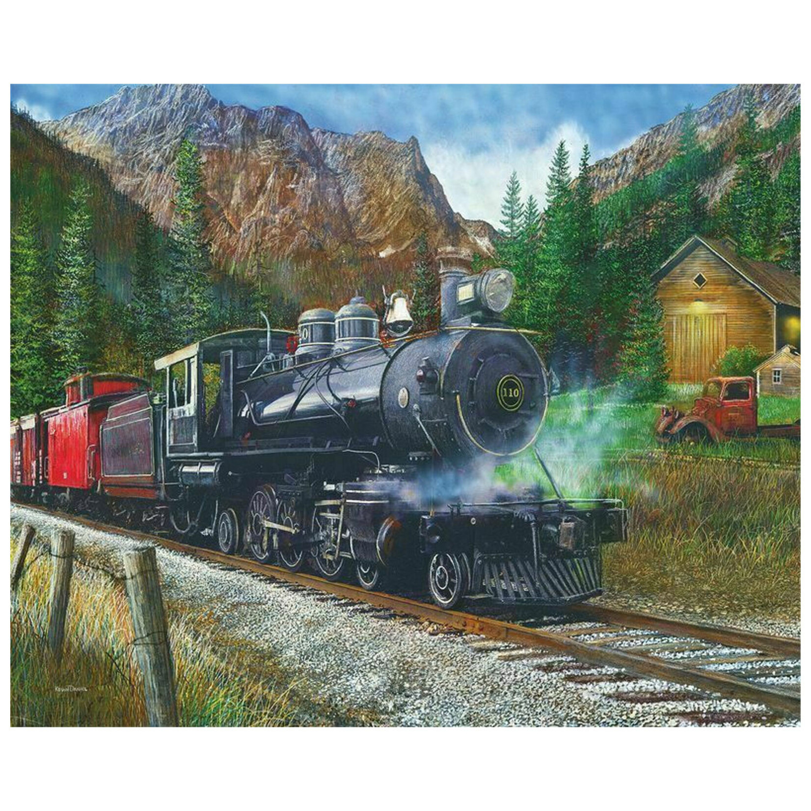 Jigsaw Puzzle - Timber Pass (1000-Piece)