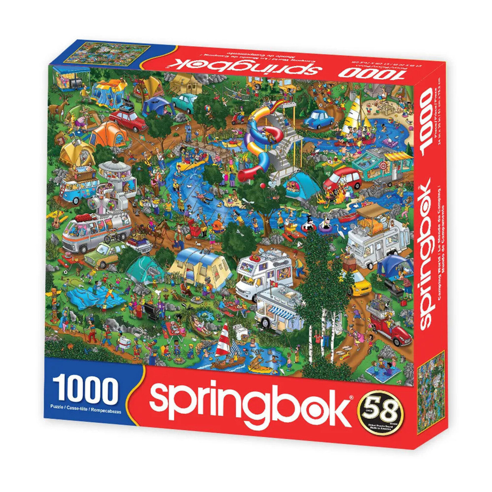 Springbok Jigsaw Puzzle - Camping World (1000-Piece)