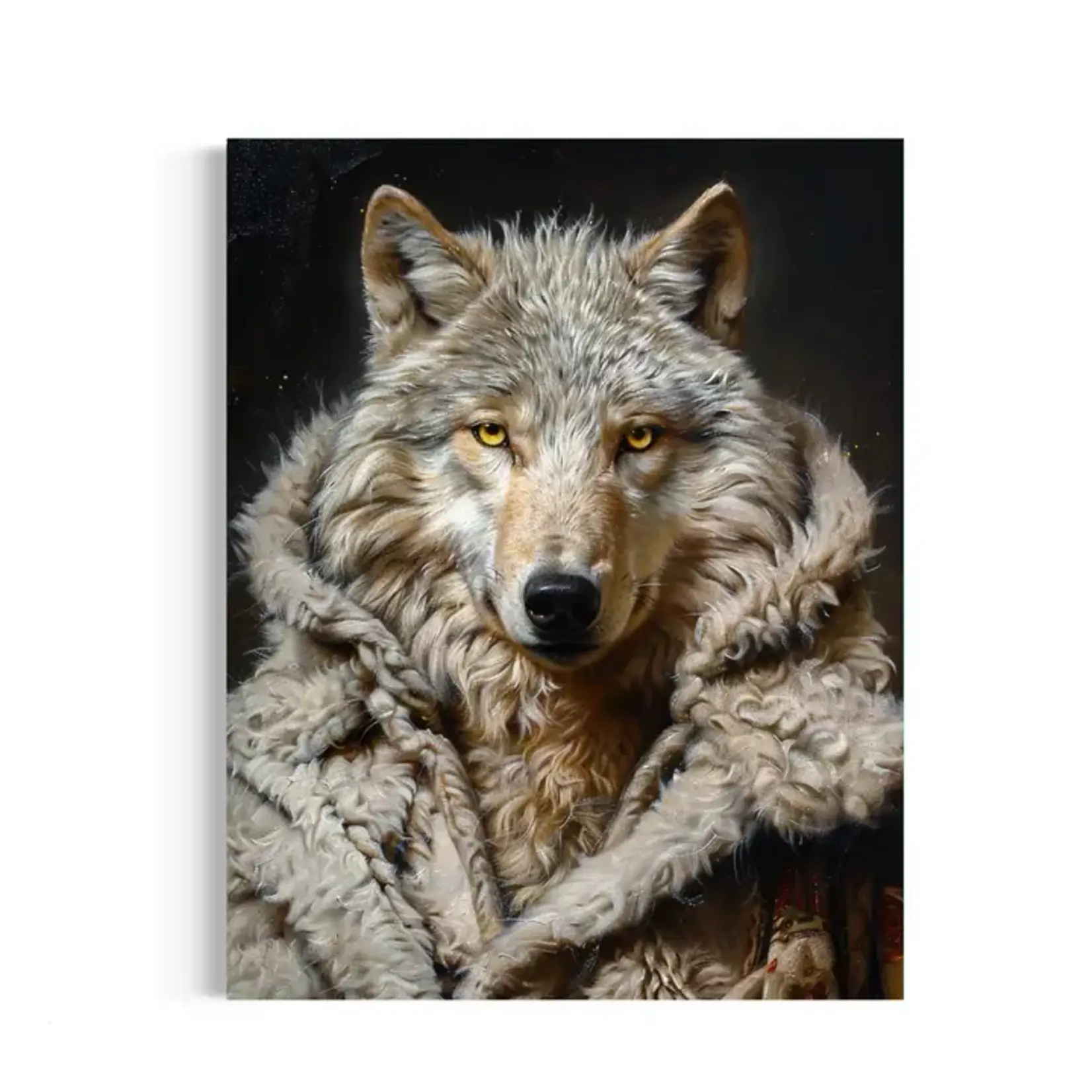 Salty Alyce Wall Decor - Noble Wolf in Sheep's Clothing