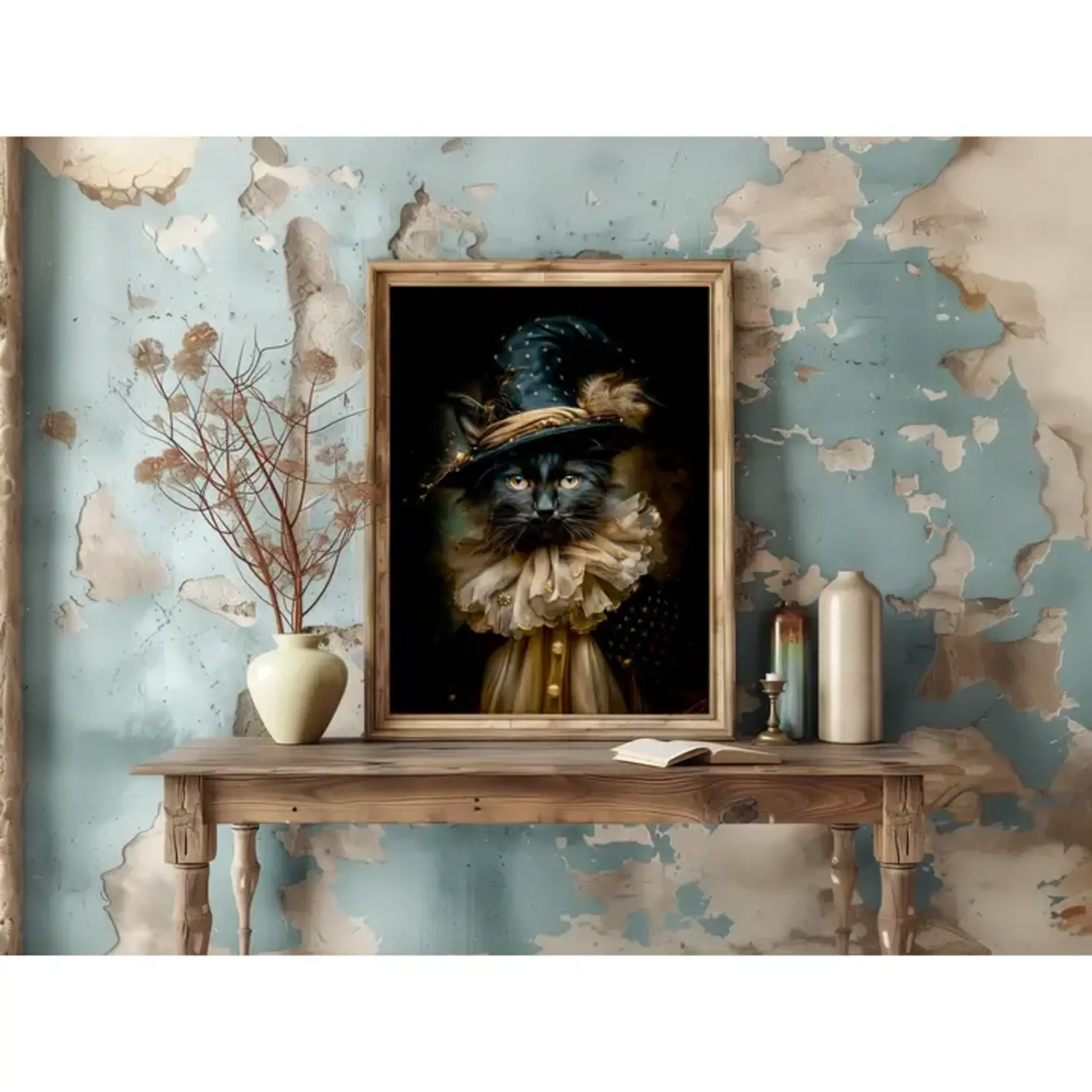 Salty Alyce Wall Decor - Magic Black Cat