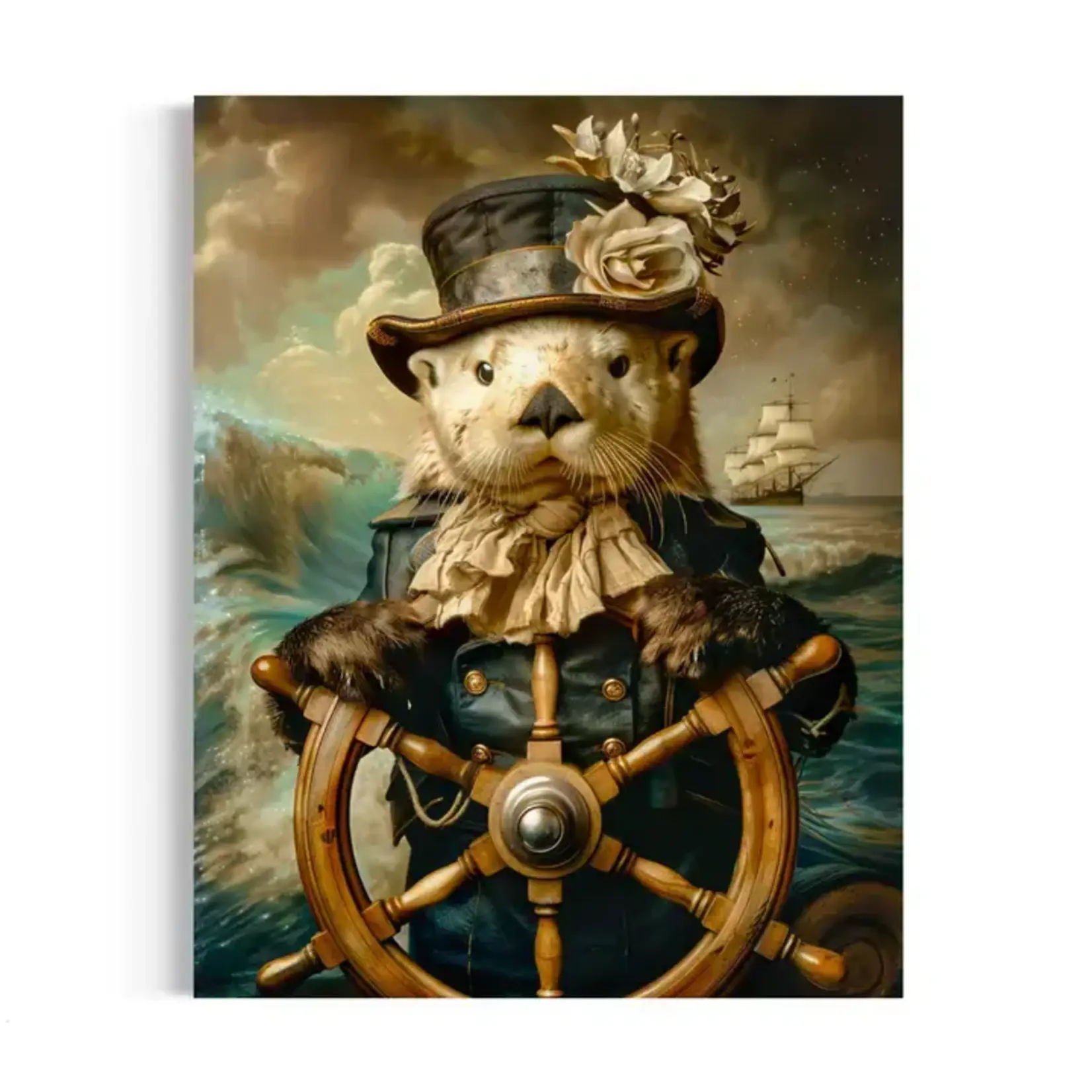 Salty Alyce Wall Decor - Sea Otter Captain
