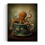 Wall Decor - Octopus in a Tea Cup